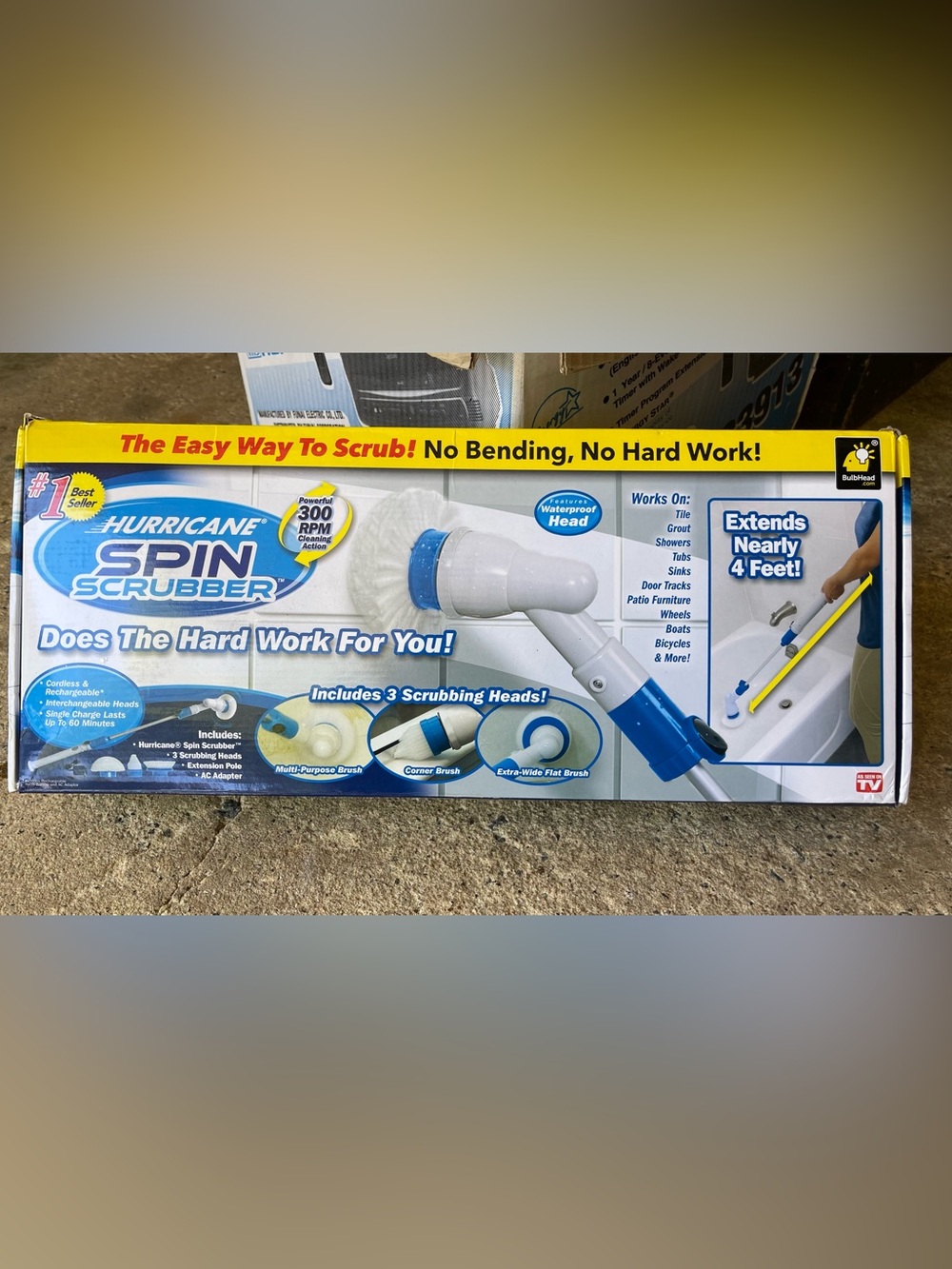 HURRICANE SPIN SCRUBBER